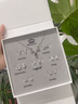 GIOIO胖東來品質(zhì)一周耳釘鍍純銀針禮盒實用耳環(huán)甜美氣質(zhì)耳墜套裝禮物 套裝一(七對耳釘+一鹿投影項鏈+ 曬單實拍圖
