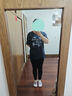真維斯（JEANSWEST）100%全棉短袖女款夏季2025新款寬松小個(gè)子韓版t恤女裝落肩半袖衫 藏青 未來(lái)星星藍(lán) XL 曬單實(shí)拍圖