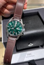 【二手99新】萬(wàn)國男表飛行員系列新款計時(shí)背透自動(dòng)機械男士二手奢侈品腕表手表 41表徑全套綠盤(pán)背透皮帶款I(lǐng)W388103 曬單實(shí)拍圖