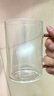 空座汀耐熱玻璃泡茶杯直覺杯竹木蓋雙層茶水分離杯子男女居家辦公花茶杯 普通款 450ml 曬單實拍圖