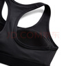 耐克（NIKE）SWOOSH鄭欽文同款女子速干襯墊內衣秋季中強度支撐DX6822 010黑/白 M 曬單實拍圖