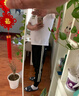 棉致2024歐貨高端輕奢印花休閑男士短袖T恤印花半袖夏季男裝 黑色 L碼[建議125-140斤] 曬單實拍圖