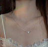 秦福炫天使之翼項(xiàng)鏈女純銀爆款愛(ài)心吊墜38女神節(jié)生日禮物盒送女朋友老婆 天使之翼項(xiàng)鏈 曬單實(shí)拍圖