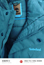 添柏嵐（Timberland）官方男三合一沖鋒衣外套防水保暖棉服內膽|A41UB A41UB918/英倫卡其 M 曬單實(shí)拍圖