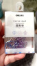 得力（deli） 3#金屬銀色彩色回形針 鍍鎳防銹玫瑰金曲別針 辦公常備 票據夾子 【三種造型】1盒-共12枚 0055 曬單實(shí)拍圖