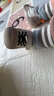 江博士學(xué)步鞋步前鞋冬季男女簡(jiǎn)約幼童寶寶鞋B13244W011米/杏20 曬單實(shí)拍圖