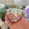 境坊間陶瓷主人杯個(gè)人專用大容量茶杯功夫茶具琺瑯彩家用陶瓷主人杯 琺瑯彩花神壓手杯 禮盒裝 曬單實(shí)拍圖