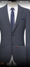 牧獅朗【含綿羊毛】男士西服套裝職業(yè)正裝修身西裝套裝商務(wù)結(jié)婚禮服男士 曬單實(shí)拍圖