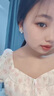 Lnieer漸變藍(lán)色蝴蝶耳釘女2025春季新款氣質(zhì)花朵耳環(huán)小眾設(shè)計(jì)韓國耳飾品 漸變藍(lán)蝴蝶耳釘【S925銀針】 曬單實(shí)拍圖