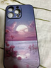 班羅爾 蘋果16ProMax手機殼iphone15Pro保護套彩繪皮紋殼全包防摔細膩手感唯美風女款 【暮云晚霞】高檔皮質(zhì)*全包防摔 iPhone16 Pro Max 曬單實拍圖