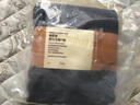 無印良品MUJI 女式 棉厚款 圓領(lǐng) 長袖T恤 打底衫  FCD77C3A 紫色 M(160/84A) 曬單實(shí)拍圖