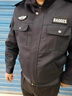 2011新式保安工作服春秋套裝長袖物業(yè)保安服冬裝加厚保安制服 藏青色拉鏈套裝【上衣+褲子+標(biāo)】 175/XL 曬單實拍圖