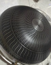 ZNHLA雙面屏316不銹鋼炒鍋家用不粘鍋炒菜鍋電磁爐燃氣通用鍋具 聚能底【外32內30】無(wú)附耳 32cm 曬單實(shí)拍圖