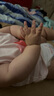 貝瑞加（Babyprints）寶寶背心2件裝嬰兒無(wú)袖上衣純棉A類(lèi)坎肩輕薄夏季衣服 粉73 曬單實(shí)拍圖