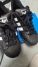阿迪達斯 （adidas）三葉草貝殼頭 Superstar 2黑白撞色logo板鞋25年新款JI0079 曬單實(shí)拍圖