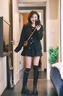 GARNUO黑色小香風(fēng)羽絨外套女小個(gè)子2025春秋冬季新款法式高級(jí)感短款上衣 黑色【常規(guī)版】 M 【101-115斤】 曬單實(shí)拍圖