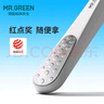 格林先生德國MR.GREEN磨腳器神搓腳去死皮石打磨挫修Y老繭子刮家用足后底 雙面搓腳板(小羋白) 曬單實(shí)拍圖
