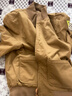 馬登工裝 美式復古狂怒坦克服夾克阿美咔嘰卡其棉外套上衣男 土黃(棉服版) L 曬單實(shí)拍圖