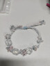 茂悅手工編織仿水晶海藍寶色手鏈手繩原創(chuàng  )送閨蜜情侶手鏈情人節禮物女 手鏈 曬單實(shí)拍圖