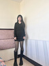 SK性感黑絲0.01d高透春夏季新款絲襪女薄款防勾絲自然裸感連褲襪 Light black淺黑「免脫」 均碼 -0D「155~175cm」 曬單實(shí)拍圖