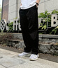 卡賓（CABBEEN）【吸濕速干】夏季薄款直筒褲男2025新款運(yùn)動(dòng)寬松透氣休閑褲子 煤黑色01 L /175/50 曬單實(shí)拍圖