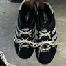 Adidas阿迪達斯  女鞋GAZELLE三葉草經(jīng)典低幫休閑鞋 JI2755 38.5 曬單實拍圖