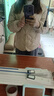 YALOO雅鹿2025新款輕薄羽絨服女短款小個子百搭內膽內外穿保暖女士冬季外套 卡其色 M 建議110-130斤 曬單實拍圖