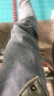 益帛（YIBO）牛仔褲男士夏季薄款韓版黑灰色彈力修身顯瘦百搭休閑小腳長褲子男 藍(lán)色 31 【建議120-130斤】 曬單實(shí)拍圖