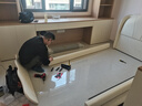 顧家家居（KUKA）兒童床女孩男孩學(xué)生單人床兒童家具臥室皮床奶油風(fēng)小孩床兒童房 花瓣單床-1.2m 曬單實(shí)拍圖