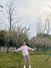 McTicco兒童運(yùn)動(dòng)套裝春秋女童速干衣長(zhǎng)袖跑步網(wǎng)球訓(xùn)練服大童秋冬羽毛球服 19578粉2186藕粉【速干】 140cm 曬單實(shí)拍圖