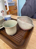 九土陶瓷公道杯分茶器窯變釉茶海功夫茶具配件家用勻茶杯茶海景德鎮產(chǎn) 花口杯90ml1只 曬單實(shí)拍圖