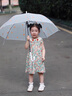 樂(lè)卡利 女童連衣裙夏裝2025新款女寶無(wú)袖裙小女孩公主裙兒童夏季童裝 草莓【綠色】 80 曬單實(shí)拍圖