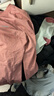 悅步跑步運(yùn)動(dòng)套裝戶外晨跑速干健身衣騎行服女羽毛球服網(wǎng)球服長(zhǎng)袖T恤 梅沙色+黑色褲裙+健身襪 XL【推薦120-130斤】 曬單實(shí)拍圖