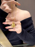 興穎韋雪同款金包銀項鏈女金剛杵貔貅吊墜520情人節送女友老婆禮物 包金1克+金剛杵貔貅項鏈+約7克 曬單實(shí)拍圖