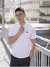 李寧polo衫男士新款夏季純棉透氣吸濕排汗商務(wù)短袖跑步運動(dòng)翻領(lǐng)T恤 白色棉POLO衫(黑白扣子混發(fā) L /175(125-145斤) 曬單實(shí)拍圖