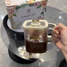 日本MUJU小方燉養(yǎng)生壺家用多功能煮茶器燒水壺辦公室花茶保溫杯 米白色單壺+濾網(wǎng) 0.8L方燉 曬單實(shí)拍圖