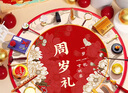 迪普爾抓周用品套裝男女寶寶一周歲抓鬮禮物生日布置道具周歲禮紀(jì)念儀式 曬單實拍圖