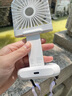 2025新款華強北F30ultra冰敷制冷手持渦輪折疊掛脖充電usb小風(fēng)扇 粉色強風(fēng)款【可當充電寶】 曬單實(shí)拍圖