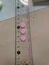 櫻花（SAKURA）小學(xué)生15cm波浪直尺 粉色 學(xué)生塑料尺子繪圖畫(huà)線 小學(xué)生文具系列 曬單實(shí)拍圖