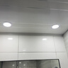 歐普（OPPLE）歐普led筒燈嵌入式家用客廳孔燈吊頂天花燈洞燈過道桶燈開孔75mm 銀邊【白光】色溫6000K 5瓦【開孔7-9cm】 曬單實拍圖
