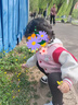 粒粒仔清倉(cāng)特惠女童褲子春秋款兒童打底褲女大童洋氣春秋外穿長(zhǎng)褲 58055黑色 110cm 曬單實(shí)拍圖