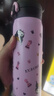 膳魔師（THERMOS）不銹鋼保溫杯庫(kù)洛米聯(lián)名咖啡杯兒童高顏值水杯便攜大容量生日禮物 粉色保溫杯(附帶杯套) 500ml 曬單實(shí)拍圖
