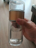 富光茶水分離杯保溫杯花茶杯女款雙層玻璃杯女士泡茶杯子新款玻璃水杯 琉璃金280ml雙層防燙+破損包賠 曬單實(shí)拍圖