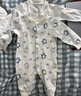 婧麒（JOYNCLEON）嬰兒衣服春秋季男女寶寶連體衣新生兒棉毛哈衣純棉長(cháng)袖爬服四季 小樹(shù)熊 59cm 【1-3個(gè)月 體重3.5-6.9kg】 曬單實(shí)拍圖