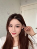 在野鋯石耳釘女夏季925銀小巧耳環(huán)小眾設計高級感2025年新款輕奢耳飾 交叉鋯石耳釘925銀針 曬單實拍圖