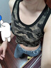 巧丂美式辣妹甜酷短款迷彩吊帶背心夏季新款修身顯瘦跳舞演出外穿上衣 迷彩 【固定胸墊】 均碼 曬單實(shí)拍圖