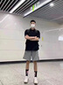 NASAWASSUP官方聯(lián)名黑色短袖男polo衫痞帥夏季潮男正肩襯衫領t恤美式重磅寬 黑色CD06-MBFS XL 【建議130斤-150斤】 曬單實拍圖