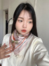 viney新款絲巾女春夏季裝飾綁發(fā)發(fā)帶小方巾生日禮物送老婆媽媽長(cháng)輩 【白色】實(shí)用高級感 高級感洋氣圍脖領(lǐng)巾 曬單實(shí)拍圖