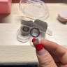 miomi日拋美瞳10片裝YAOMI系列自然混血水潤無感彩色近視隱形眼鏡 【透氧藍莓14·5】日拋10片裝 0度 曬單實拍圖