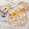 俞兆林少女內(nèi)褲高初中學(xué)生青少年女大童純棉襠卡通女孩青春期三角短褲 NK0721可愛(ài)小熊 5條 M （65-90斤） 曬單實(shí)拍圖